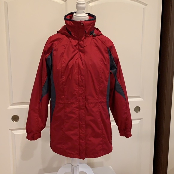 COLUMBIA INTERCHANGE THREE IN ONE WINTER JACKET - Picture 1 of 16